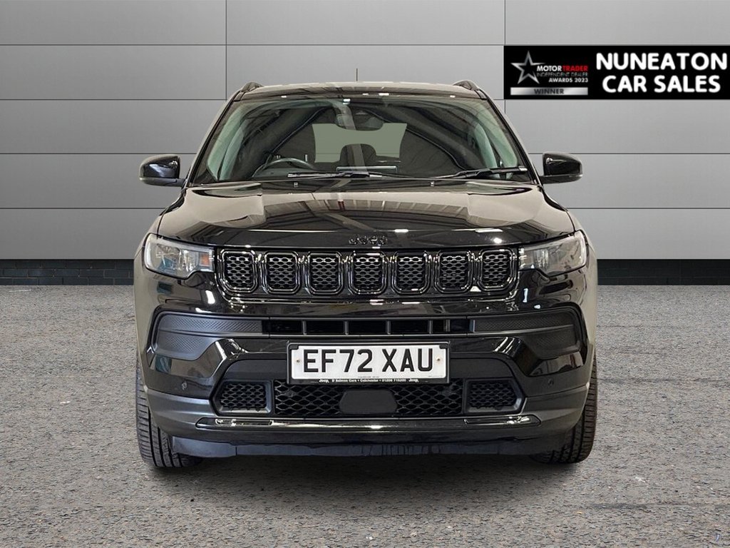 USED 2023 72 JEEP COMPASS 1.3 GSE T4 Night Eagle SUV 5dr Petrol Manual FWD Euro 6 (s/s) (130 ps) HEATED FRONT SEATS AND WHEEL