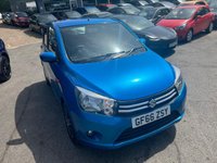 USED 2016 66 SUZUKI CELERIO 1.0 SZ4 Hatchback 5dr Petrol AGS Automatic Euro 6 (68 ps) in metallic blue with a full service history in immaculate condition... Discover a truly exceptional Suzuki Celerio SZ4 from 2016, boasting an incredibly low mileage of just 15,000 miles,with a full service history with 9 services an absolutely stunning small automatic making it stand out from others of its age. This well maintained vehicle has had only two owners and is ready for its next chapter. Powered by an efficient 1.0L petrol engine, it meets Euro 6 emissions standards. For your peace of mind, the MOT is valid until March 2027. Inside, you'll find manual air