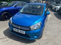 USED 2016 66 SUZUKI CELERIO 1.0 SZ4 Hatchback 5dr Petrol AGS Automatic Euro 6 (68 ps) in metallic blue with a full service history in immaculate condition... Discover a truly exceptional Suzuki Celerio SZ4 from 2016, boasting an incredibly low mileage of just 15,000 miles,with a full service history with 9 services an absolutely stunning small automatic making it stand out from others of its age. This well maintained vehicle has had only two owners and is ready for its next chapter. Powered by an efficient 1.0L petrol engine, it meets Euro 6 emissions standards. For your peace of mind, the MOT is valid until March 2027. Inside, you'll find manual air