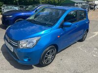 USED 2016 66 SUZUKI CELERIO 1.0 SZ4 Hatchback 5dr Petrol AGS Automatic Euro 6 (68 ps) in metallic blue with a full service history in immaculate condition... Discover a truly exceptional Suzuki Celerio SZ4 from 2016, boasting an incredibly low mileage of just 15,000 miles,with a full service history with 9 services an absolutely stunning small automatic making it stand out from others of its age. This well maintained vehicle has had only two owners and is ready for its next chapter. Powered by an efficient 1.0L petrol engine, it meets Euro 6 emissions standards. For your peace of mind, the MOT is valid until March 2027. Inside, you'll find manual air