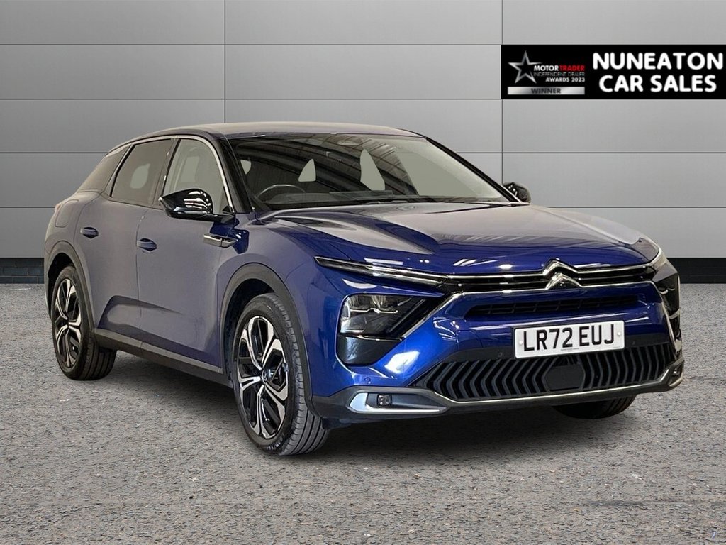 USED 2022 72 CITROEN C5 X 1.6 12.4kWh Shine Plus Hatchback 5dr Petrol Plug-in Hybrid e-EAT8 Euro 6 (s/s) (225 ps) Tow Bar