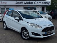 USED 2016 66 FORD FIESTA 1.25 Zetec Hatchback 5dr Petrol Manual Euro 6 (82 ps) DAB, Bluetooth, Only 2 owners and 43,690 miles