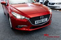 USED 2016 MAZDA MAZDA3 2.0 SKYACTIV-G SE-L Nav Hatchback 5dr Petrol Manual Euro 6 (s/s) (121 ps) 28000 Miles 2 Owners FSH Impeccable
