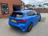 USED 2021 70 BMW 1 SERIES 2.0 118d M Sport Hatchback 5dr Diesel Auto Euro 6 (s/s) (150 ps) Documented service record : Bluetooth : Sat Nav : DAB Radio : Leather upholstery : Isofix : Heated front seats : Air-conditioning : Front + rear parking sensors : Rear parcel shelf