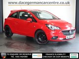 USED 2019 69 VAUXHALL CORSA 1.4i ecoTEC Griffin Hatchback 3dr Petrol Manual Euro 6 (75 ps) NICE SPECIFICATION CORSA - COMES WITH A WELL DOCUMENTED SERVICE HISTORY + SATELLITE NAVIGATION + APPLE CARPLAY / ANDROID AUTO + BLUETOOTH MEDIA STREAMING + DAB DIGITAL RADIO + IN CAR ENTERTAINMENT WITH TOUCH SCREEN MEDIA DISPLAY + CLIMATE CONTROL + AIR CONDITIONING + CRUISE CONTROL + HEATED LEATHER MULTIFUNCTIONAL STEERING WHEEL + ECO STOP START SYSTEM + LED DAYTIME RUNNING LIGHTS + ELECTRIC WINDOWS + ELECTRIC HEATED DOOR MIRRORS + SELECTABLE DRIVING MODES + 16 INCH ALLOY WHEELS + 60/40 REAR FOL