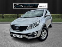 USED 2013 13 KIA SPORTAGE 1.7 CRDi EcoDynamics 1 SUV 5dr Diesel Manual 2WD Euro 5 (s/s) (114 bhp) HERE AT MOTOR SWITCH YOUR NEW MOTOR IS JUST A SWITCH AWAY WITH THIS KIA SPORTAGE CRDI ECODYNAMICS 1 SUV 5DR 1.7 DIESEL MANUAL 2WD, WHICH COMES WITH A FULL 12 MONTHS NATIONWIDE WARRANTY AND ALSO COMES WITH A FULL 12 MONTHS MOT, WITH 7 X SERVICE HISTORY STAMPS AND WILL BE FRESHLY SERVICED BEFORE IT LEAVES US TO BRING IT BACK UP TO DATE, ALSO COMES WITH 2 KEYS, DELIVERY AVAILABLE, PART EX WELCOME, FULLY VALETED USING AUTO SMART PRODUCTS, HPI CLEAR, MILEAGE CHECKED,