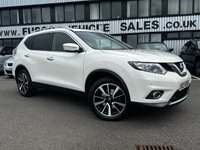 USED 2017 51 NISSAN X-TRAIL 1.6 dCi n-tec SUV 5dr Diesel Manual Euro 6 (s/s) (130 ps) 7 SEATS, PANORAMIC ROOF, REVERSING CAMERA, SAT NAV