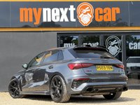 USED 2022 03 AUDI RS3 2.5 TFSI Carbon Black Sportback 5dr Petrol S Tronic quattro Euro 6 (s/s) (400 ps) INSANE AUDI RS3 + QST STAGE 2 PLUS TUNING/REMAP + AEM METH INJECTION KIT + FORGE BLOWOFF VALVE + QST RACE DOWNPIPE + RACINGLINE DOGBONE MOUNT INSERT + FORGE MOTORSPORT INTERCOOLER + H&R LOWERING SPRINGS AND SPACERS + EIBACH LOWERING SPRINGS & 12MM KW SPACERS + UPGRADED MECHATRONIC VTS + FERRODO DS2500 FRONT PADS WITH BRAIDED LINE AND UPGRADED BRAKE FLUID + RECENT HALDEX AND FULL SERVICE + ONLY DONE 400 MILES SINCE TUNING AND MODIFICATIONS + 4 NEW MICHELIN PILOT 4S TYRES + OVER &pound;15KS WORTH OF MOD