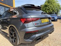USED 2022 03 AUDI RS3 2.5 TFSI Carbon Black Sportback 5dr Petrol S Tronic quattro Euro 6 (s/s) (400 ps) INSANE AUDI RS3 + QST STAGE 2 PLUS TUNING/REMAP + AEM METH INJECTION KIT + FORGE BLOWOFF VALVE + QST RACE DOWNPIPE + RACINGLINE DOGBONE MOUNT INSERT + FORGE MOTORSPORT INTERCOOLER + H&R LOWERING SPRINGS AND SPACERS + EIBACH LOWERING SPRINGS & 12MM KW SPACERS + UPGRADED MECHATRONIC VTS + FERRODO DS2500 FRONT PADS WITH BRAIDED LINE AND UPGRADED BRAKE FLUID + RECENT HALDEX AND FULL SERVICE + ONLY DONE 400 MILES SINCE TUNING AND MODIFICATIONS + 4 NEW MICHELIN PILOT 4S TYRES + OVER &pound;15KS WORTH OF MOD