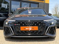 USED 2022 03 AUDI RS3 2.5 TFSI Carbon Black Sportback 5dr Petrol S Tronic quattro Euro 6 (s/s) (400 ps) INSANE AUDI RS3 + QST STAGE 2 PLUS TUNING/REMAP + AEM METH INJECTION KIT + FORGE BLOWOFF VALVE + QST RACE DOWNPIPE + RACINGLINE DOGBONE MOUNT INSERT + FORGE MOTORSPORT INTERCOOLER + H&R LOWERING SPRINGS AND SPACERS + EIBACH LOWERING SPRINGS & 12MM KW SPACERS + UPGRADED MECHATRONIC VTS + FERRODO DS2500 FRONT PADS WITH BRAIDED LINE AND UPGRADED BRAKE FLUID + RECENT HALDEX AND FULL SERVICE + ONLY DONE 400 MILES SINCE TUNING AND MODIFICATIONS + 4 NEW MICHELIN PILOT 4S TYRES + OVER &pound;15KS WORTH OF MOD