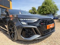 USED 2022 03 AUDI RS3 2.5 TFSI Carbon Black Sportback 5dr Petrol S Tronic quattro Euro 6 (s/s) (400 ps) INSANE AUDI RS3 + QST STAGE 2 PLUS TUNING/REMAP + AEM METH INJECTION KIT + FORGE BLOWOFF VALVE + QST RACE DOWNPIPE + RACINGLINE DOGBONE MOUNT INSERT + FORGE MOTORSPORT INTERCOOLER + H&R LOWERING SPRINGS AND SPACERS + EIBACH LOWERING SPRINGS & 12MM KW SPACERS + UPGRADED MECHATRONIC VTS + FERRODO DS2500 FRONT PADS WITH BRAIDED LINE AND UPGRADED BRAKE FLUID + RECENT HALDEX AND FULL SERVICE + ONLY DONE 400 MILES SINCE TUNING AND MODIFICATIONS + 4 NEW MICHELIN PILOT 4S TYRES + OVER &pound;15KS WORTH OF MOD