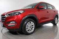 USED 2018 67 HYUNDAI TUCSON 1.6 GDi Blue Drive SE Nav SUV 5dr Petrol Manual Euro 6 (s/s) (132 ps) 2 OWNERS I 8 DOCUMENTED SERVICES