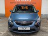 USED 2014 14 VAUXHALL ZAFIRA TOURER 1.8 16V Exclusiv MPV 5dr Petrol Manual Euro 5 (140 ps) 