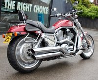 PRE-OWNED 2005 54 HARLEY-DAVIDSON VRSCA V-ROD  1130cc Red Ghost Flame 5 Gallon Fuel Tank, Full Screaming Eagle Exhaust System, 2 Keys Alarm/Immobiliser, Backrest, 1130 liquid cooled revolution v-twin co developed with Porsche, Front Screen, Recent &pound;1600 service including Redline Fully Synthetic Oil, Clutch and Brake Fluid Change and New Water Pump. 4 Previous Owners - Same Owner For the Last 5 Years.