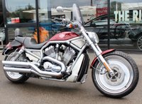 PRE-OWNED 2005 54 HARLEY-DAVIDSON VRSCA V-ROD  1130cc Red Ghost Flame 5 Gallon Fuel Tank, Full Screaming Eagle Exhaust System, 2 Keys Alarm/Immobiliser, Backrest, 1130 liquid cooled revolution v-twin co developed with Porsche, Front Screen, Recent &pound;1600 service including Redline Fully Synthetic Oil, Clutch and Brake Fluid Change and New Water Pump. 4 Previous Owners - Same Owner For the Last 5 Years.