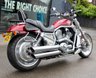 USED 2005 54 HARLEY-DAVIDSON VRSCA V-ROD  1130cc Red Ghost Flame 5 Gallon Fuel Tank, Full Screaming Eagle Exhaust System, 2 Keys Alarm/Immobiliser, Backrest, 1130 liquid cooled revolution v-twin co developed with Porsche, Front Screen, Recent &pound;1600 service including Redline Fully Synthetic Oil, Clutch and Brake Fluid Change and New Water Pump. 4 Previous Owners - Same Owner For the Last 5 Years.