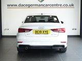 USED 2019 19 AUDI A3 1.0 TFSI 30 Black Edition Saloon 4dr Petrol Manual Euro 6 (s/s) (116 ps) NICE SPECIFICATION AUDI A3 SALOON - COMES WITH A FULL SERVICE HISTORY + VIRTUAL COCKPIT DIGITAL DASH DISPLAY +  TECHNOLOGY PACKAGE ADVANCED + SATELLITE NAVIGATION + BLUETOOTH PHONE AND MEDIA CONNECTIVITY + APPS CONTROL + IN CAR ENTERTAINMENT WITH TOUCH SCREEN MEDIA DISPLAY + AUTOMATIC LED HEADLIGHTS + LANE ASSIST + DAB DIGITAL RADIO + DUAL ZONE CLIMATE CONTROL + AIR CONDITIONING + ECO STOP/START SYSTEM + SELECTABLE DRIVING MODES + PARKING SENSORS + 18 INCH GLOSS BLACK ALLOY WHEELS + AUTOMATIC WI