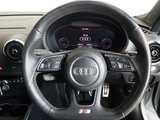 USED 2019 19 AUDI A3 1.0 TFSI 30 Black Edition Saloon 4dr Petrol Manual Euro 6 (s/s) (116 ps) NICE SPECIFICATION AUDI A3 SALOON - COMES WITH A FULL SERVICE HISTORY + VIRTUAL COCKPIT DIGITAL DASH DISPLAY +  TECHNOLOGY PACKAGE ADVANCED + SATELLITE NAVIGATION + BLUETOOTH PHONE AND MEDIA CONNECTIVITY + APPS CONTROL + IN CAR ENTERTAINMENT WITH TOUCH SCREEN MEDIA DISPLAY + AUTOMATIC LED HEADLIGHTS + LANE ASSIST + DAB DIGITAL RADIO + DUAL ZONE CLIMATE CONTROL + AIR CONDITIONING + ECO STOP/START SYSTEM + SELECTABLE DRIVING MODES + PARKING SENSORS + 18 INCH GLOSS BLACK ALLOY WHEELS + AUTOMATIC WI
