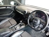 USED 2019 19 AUDI A3 1.0 TFSI 30 Black Edition Saloon 4dr Petrol Manual Euro 6 (s/s) (116 ps) NICE SPECIFICATION AUDI A3 SALOON - COMES WITH A FULL SERVICE HISTORY + VIRTUAL COCKPIT DIGITAL DASH DISPLAY +  TECHNOLOGY PACKAGE ADVANCED + SATELLITE NAVIGATION + BLUETOOTH PHONE AND MEDIA CONNECTIVITY + APPS CONTROL + IN CAR ENTERTAINMENT WITH TOUCH SCREEN MEDIA DISPLAY + AUTOMATIC LED HEADLIGHTS + LANE ASSIST + DAB DIGITAL RADIO + DUAL ZONE CLIMATE CONTROL + AIR CONDITIONING + ECO STOP/START SYSTEM + SELECTABLE DRIVING MODES + PARKING SENSORS + 18 INCH GLOSS BLACK ALLOY WHEELS + AUTOMATIC WI
