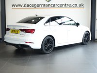 USED 2019 19 AUDI A3 1.0 TFSI 30 Black Edition Saloon 4dr Petrol Manual Euro 6 (s/s) (116 ps) NICE SPECIFICATION AUDI A3 SALOON - COMES WITH A FULL SERVICE HISTORY + VIRTUAL COCKPIT DIGITAL DASH DISPLAY +  TECHNOLOGY PACKAGE ADVANCED + SATELLITE NAVIGATION + BLUETOOTH PHONE AND MEDIA CONNECTIVITY + APPS CONTROL + IN CAR ENTERTAINMENT WITH TOUCH SCREEN MEDIA DISPLAY + AUTOMATIC LED HEADLIGHTS + LANE ASSIST + DAB DIGITAL RADIO + DUAL ZONE CLIMATE CONTROL + AIR CONDITIONING + ECO STOP/START SYSTEM + SELECTABLE DRIVING MODES + PARKING SENSORS + 18 INCH GLOSS BLACK ALLOY WHEELS + AUTOMATIC WI
