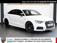 USED 2019 19 AUDI A3 1.0 TFSI 30 Black Edition Saloon 4dr Petrol Manual Euro 6 (s/s) (116 ps) NICE SPECIFICATION AUDI A3 SALOON - COMES WITH A FULL SERVICE HISTORY + VIRTUAL COCKPIT DIGITAL DASH DISPLAY +  TECHNOLOGY PACKAGE ADVANCED + SATELLITE NAVIGATION + BLUETOOTH PHONE AND MEDIA CONNECTIVITY + APPS CONTROL + IN CAR ENTERTAINMENT WITH TOUCH SCREEN MEDIA DISPLAY + AUTOMATIC LED HEADLIGHTS + LANE ASSIST + DAB DIGITAL RADIO + DUAL ZONE CLIMATE CONTROL + AIR CONDITIONING + ECO STOP/START SYSTEM + SELECTABLE DRIVING MODES + PARKING SENSORS + 18 INCH GLOSS BLACK ALLOY WHEELS + AUTOMATIC WI