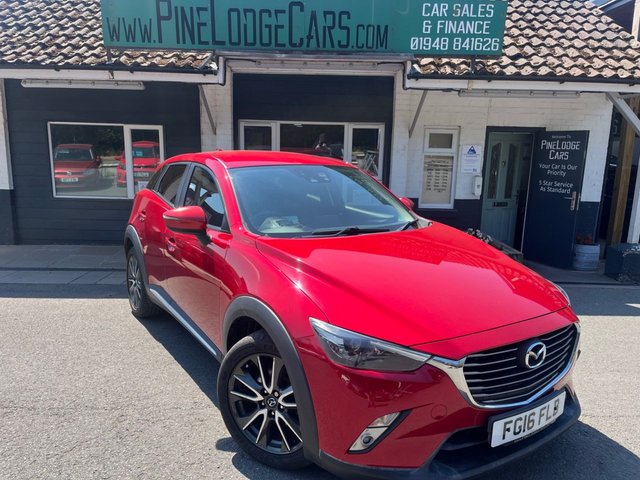 View our Mazda CX-3 2.0 SKYACTIV-G Sport Nav SUV 5dr Petrol Manual Euro 6 (s/s) (121 ps)