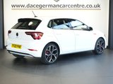 USED 2022 22 VOLKSWAGEN POLO 2.0 TSI GTI Hatchback 5dr Petrol DSG Euro 6 (s/s) (207 ps) STYLISH POLO BEATS - COMES WITH A FULL SERVICE HISTORY + VIRTUAL COCKPIT DIGITAL DASH DISPLAY + APPLE CARPLAY/ANDROID AUTO + SATELLITE NAVIGATION+ DAB DIGITAL RADIO + BLUETOOTH WITH MEDIA STREAMING + IN CAR ENTERTAINMENT WITH TOUCH SCREEN MEDIA DISPLAY + ADAPTIVE CRUISE CONTROL + DUAL ZONE CLIMATE CONTROL + AIR CONDITIONING + LEATHER MULTIFUNCTIONAL STEERING WHEEL WITH PADDLE SHIFT GEAR SELECT + LANE ASSIST + FRONT AND REAR PARKING SENSORS + KEYLESS ACCESS + ECO STOP START SYSTEM