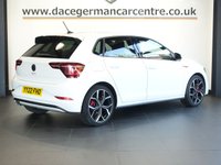 USED 2022 22 VOLKSWAGEN POLO 2.0 TSI GTI Hatchback 5dr Petrol DSG Euro 6 (s/s) (207 ps) STYLISH POLO BEATS - COMES WITH A FULL SERVICE HISTORY + VIRTUAL COCKPIT DIGITAL DASH DISPLAY + APPLE CARPLAY/ANDROID AUTO + SATELLITE NAVIGATION+ DAB DIGITAL RADIO + BLUETOOTH WITH MEDIA STREAMING + IN CAR ENTERTAINMENT WITH TOUCH SCREEN MEDIA DISPLAY + ADAPTIVE CRUISE CONTROL + DUAL ZONE CLIMATE CONTROL + AIR CONDITIONING + LEATHER MULTIFUNCTIONAL STEERING WHEEL WITH PADDLE SHIFT GEAR SELECT + LANE ASSIST + FRONT AND REAR PARKING SENSORS + KEYLESS ACCESS + ECO STOP START SYSTEM