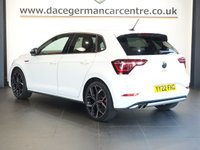 USED 2022 22 VOLKSWAGEN POLO 2.0 TSI GTI Hatchback 5dr Petrol DSG Euro 6 (s/s) (207 ps) STYLISH POLO BEATS - COMES WITH A FULL SERVICE HISTORY + VIRTUAL COCKPIT DIGITAL DASH DISPLAY + APPLE CARPLAY/ANDROID AUTO + SATELLITE NAVIGATION+ DAB DIGITAL RADIO + BLUETOOTH WITH MEDIA STREAMING + IN CAR ENTERTAINMENT WITH TOUCH SCREEN MEDIA DISPLAY + ADAPTIVE CRUISE CONTROL + DUAL ZONE CLIMATE CONTROL + AIR CONDITIONING + LEATHER MULTIFUNCTIONAL STEERING WHEEL WITH PADDLE SHIFT GEAR SELECT + LANE ASSIST + FRONT AND REAR PARKING SENSORS + KEYLESS ACCESS + ECO STOP START SYSTEM