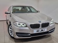 USED 2014 A BMW 5 SERIES 2.0 520d SE Saloon 4dr Diesel Auto Euro 6 (s/s) (190 ps) 