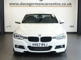 USED 2017 67 BMW 3 SERIES 3.0 330d M Sport Saloon 4dr Diesel Auto Euro 6 (s/s) (258 ps) NICE LOOKING BMW 3 SERIES IN SUPER CONDITION INSIDE AND OUT - COMES WITH A WELL DOCUMENTED SERVICE HISTORY + SATELLITE NAVIGATION + CRUISE CONTROL + AUTOMATIC LED HEADLIGHTS + BLUETOOTH MEDIA STREAMING + FRONT AND REAR PARKING SENSORS + LEATHER STEERING WHEEL + HANDS FREE USB INTERFACE +DUAL ZONE CLIMATE CONTROL + AIR CONDITIONING + ELECTRIC WINDOWS + ELECTRIC DOOR MIRRORS + RAIN SENSING WIPERS + 18 INCH ALLOY WHEELS....