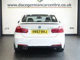 USED 2017 67 BMW 3 SERIES 3.0 330d M Sport Saloon 4dr Diesel Auto Euro 6 (s/s) (258 ps) NICE LOOKING BMW 3 SERIES IN SUPER CONDITION INSIDE AND OUT - COMES WITH A WELL DOCUMENTED SERVICE HISTORY + SATELLITE NAVIGATION + CRUISE CONTROL + AUTOMATIC LED HEADLIGHTS + BLUETOOTH MEDIA STREAMING + FRONT AND REAR PARKING SENSORS + LEATHER STEERING WHEEL + HANDS FREE USB INTERFACE +DUAL ZONE CLIMATE CONTROL + AIR CONDITIONING + ELECTRIC WINDOWS + ELECTRIC DOOR MIRRORS + RAIN SENSING WIPERS + 18 INCH ALLOY WHEELS....