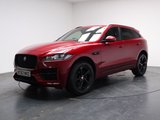 USED 2018 67 JAGUAR F-PACE 2.0 P250i R-Sport SUV 5dr Petrol Auto AWD Euro 6 (s/s) (250 ps) FULL HISTORY+PAN ROOF+SAT NAV