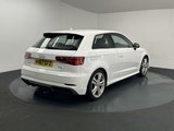 USED 2018 67 AUDI A3 1.5 TFSI CoD S line Hatchback 3dr Petrol Manual Euro 6 (s/s) (150 ps) MAIN DEALER HISTORY + SAT NAV