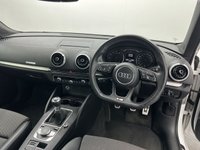 USED 2018 67 AUDI A3 1.5 TFSI CoD S line Hatchback 3dr Petrol Manual Euro 6 (s/s) (150 ps) MAIN DEALER HISTORY + SAT NAV