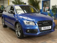USED 2016 16 AUDI SQ5 3.0 BiTDI V6 Plus SUV 5dr Diesel Tiptronic quattro Euro 6 (s/s) (340 ps) Excellent Condition Service History, Lady Owner Sat Nav, Heated Leather Seats Parking Camera Cruise Control Parking Sensors CAZ & ULEZ Exempt