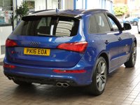 USED 2016 16 AUDI SQ5 3.0 BiTDI V6 Plus SUV 5dr Diesel Tiptronic quattro Euro 6 (s/s) (340 ps) Excellent Condition Service History, Lady Owner Sat Nav, Heated Leather Seats Parking Camera Cruise Control Parking Sensors CAZ & ULEZ Exempt