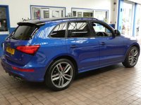 USED 2016 16 AUDI SQ5 3.0 BiTDI V6 Plus SUV 5dr Diesel Tiptronic quattro Euro 6 (s/s) (340 ps) Excellent Condition Service History, Lady Owner Sat Nav, Heated Leather Seats Parking Camera Cruise Control Parking Sensors CAZ & ULEZ Exempt