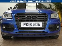 USED 2016 16 AUDI SQ5 3.0 BiTDI V6 Plus SUV 5dr Diesel Tiptronic quattro Euro 6 (s/s) (340 ps) Excellent Condition Service History, Lady Owner Sat Nav, Heated Leather Seats Parking Camera Cruise Control Parking Sensors CAZ & ULEZ Exempt