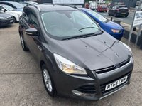 USED 2014 64 FORD KUGA 2.0 TDCi Titanium SUV 5dr Diesel Manual 2WD Euro 6 (s/s) (150 ps) FSH + CAMBELT DONE 2025 + HALTH LEATHER SEATS + CRUISE + PARKING SENSORS