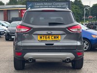 USED 2014 64 FORD KUGA 2.0 TDCi Titanium SUV 5dr Diesel Manual 2WD Euro 6 (s/s) (150 ps) FSH + CAMBELT DONE 2025 + HALTH LEATHER SEATS + CRUISE + PARKING SENSORS