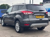 USED 2014 64 FORD KUGA 2.0 TDCi Titanium SUV 5dr Diesel Manual 2WD Euro 6 (s/s) (150 ps) FSH + CAMBELT DONE 2025 + HALTH LEATHER SEATS + CRUISE + PARKING SENSORS