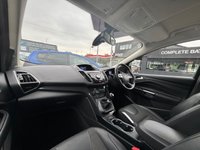 USED 2014 64 FORD KUGA 2.0 TDCi Titanium SUV 5dr Diesel Manual 2WD Euro 6 (s/s) (150 ps) FSH + CAMBELT DONE 2025 + HALTH LEATHER SEATS + CRUISE + PARKING SENSORS