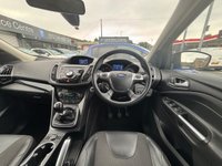 USED 2014 64 FORD KUGA 2.0 TDCi Titanium SUV 5dr Diesel Manual 2WD Euro 6 (s/s) (150 ps) FSH + CAMBELT DONE 2025 + HALTH LEATHER SEATS + CRUISE + PARKING SENSORS