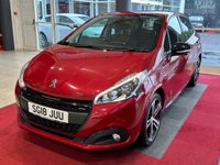 USED 2018 18 PEUGEOT 208 1.2 PureTech GPF GT Line Hatchback 5dr Petrol Manual Euro 6 (s/s) (110 ps) PARKING SENSORS, SPORTS LEATHER STEERING WHEEL, DUAL CLIMATE CONTROL, AIR CONDITIONING, LED DAYTIME RUNNING LIGHTS, DAB RADIO, BLUETOOTH, 7 INCH MULTI-FUNCTION SCREEN