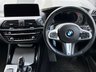 USED 2019 69 BMW X3 2.0 20d M Sport SUV 5dr Diesel Automatic xDrive Euro 6 (s/s) (190 ps) + SERVICE HISTORY + 20" ALLOY WHEELS + AUTOMATIC GEARBOX + X-DRIVE (4 WHEEL DRIVE) + DAYTIME RUNNING LIGHTS + HARMAN / KARDON SOUND SYSTEM + SATELLITE NAVIGATION + FULL BLACK LEATHER SEATS + HEATED FRONT SEATS + AUTO HEADLIGHTS + FRONT AND REAR PARKING SENSORS + REAR CAMERA + DUAL CLIMATE CONTROL + CRUISE CONTROL + BLUETOOTH / TELEPHONE PREPARATION + RADIO / USB / DAB / MP3 PLAYER + MUCH MUCH MORE...