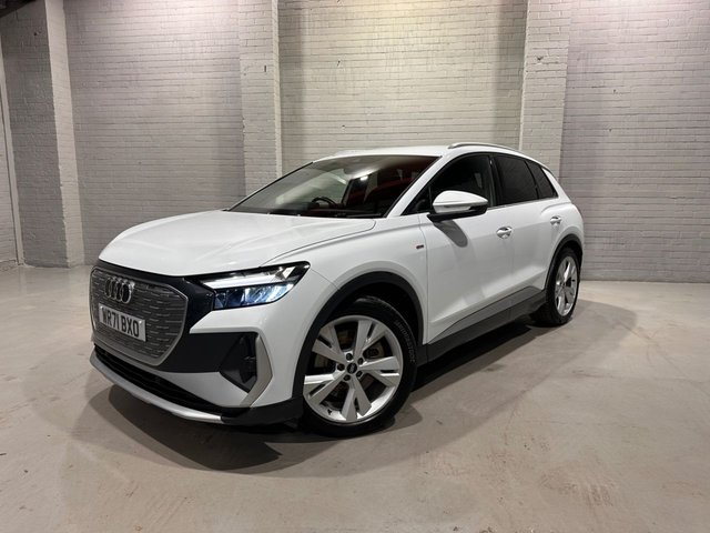 View our Audi Q4 E-Tron 40 S line SUV 5dr Electric Auto 82kWh (204 ps)