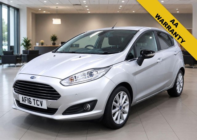 2016 16 FORD FIESTA 1.0T EcoBoost Titanium Powershift Euro 6 5dr 2 OWNERS-10 SERVICES-P/SENSORS