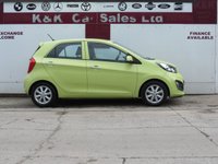 USED 2014 14 KIA PICANTO 1.25 2 Hatchback 5dr Petrol Auto Euro 5 (84 bhp) 