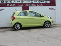 USED 2014 14 KIA PICANTO 1.25 2 Hatchback 5dr Petrol Auto Euro 5 (84 bhp) 